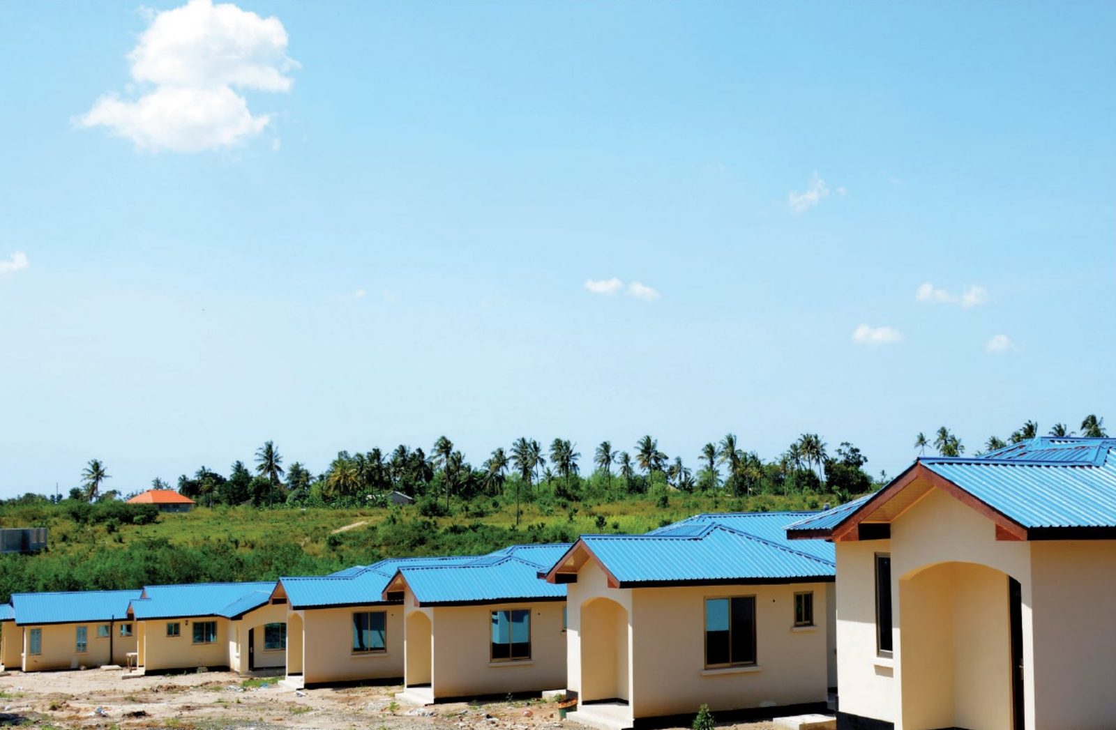 Roofing project at Mabwepande
